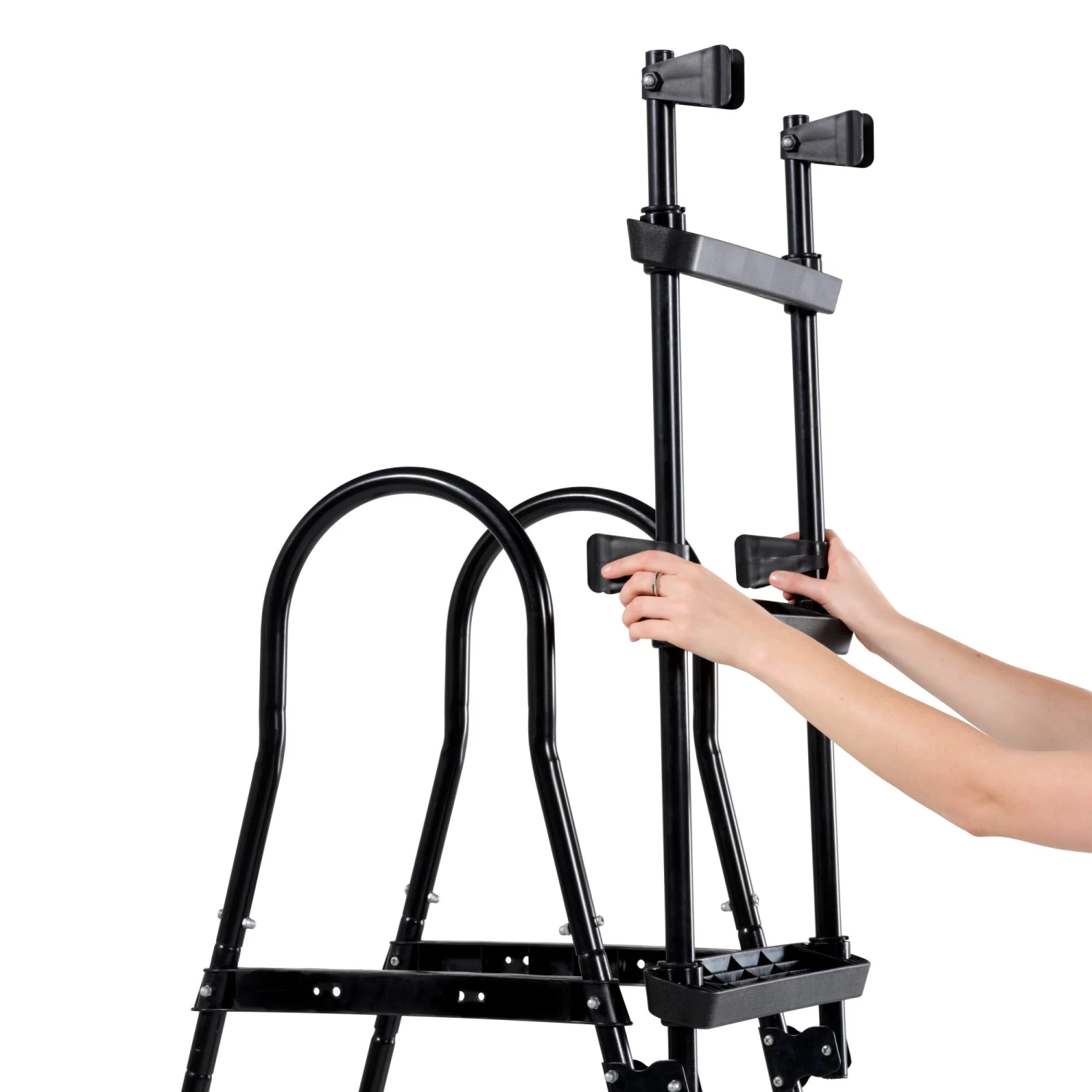 EXIT TOYS EXIT Zwembadtrap Voor Framehoogte Van 91-107cm - Zwart 5 EXIT TOYS EXIT Zwembadtrap Voor Framehoogte Van 91-107cm - Zwart - Afbeelding 5